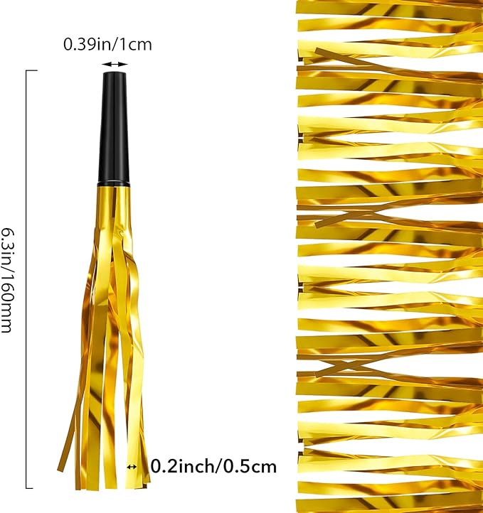 200 Pcs Party Blowers Noise Makers Party Horns Blowout Clappers Noisemakers f...