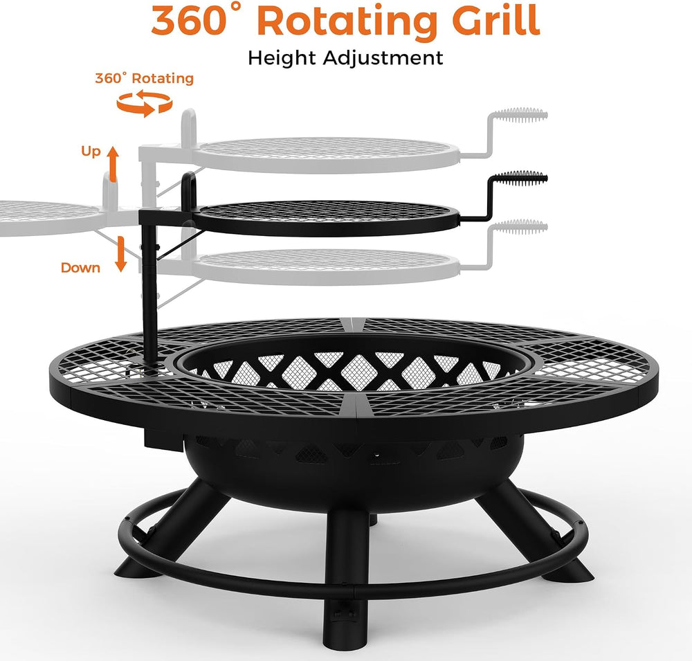Bali Outdoors Fire Pit with Poker