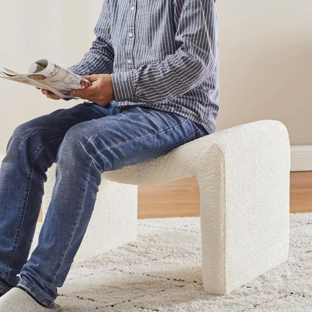 VANOMi Small Footstool Ottoman, Multi-Functional Modern Foot Stool, Sofa Foot...