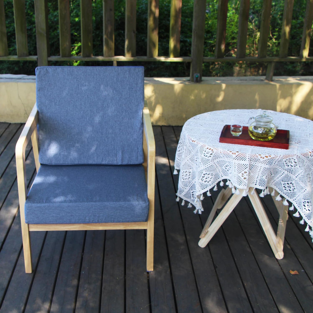 Patio Seat Cushion Covers,Washable Slip Covers Replacement,Waterproof Outdoor...