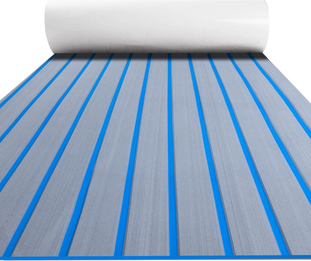 FOCEAN Boat Flooring EVA Foam Boat Decking Faux Teak Marine Flooring Marine M...