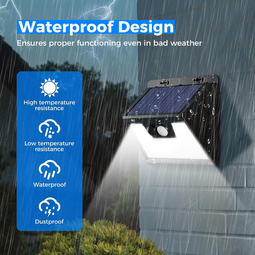 Peasur Solar Lights Outdoor Waterproof [12 Packs/140 LEDs], 3 Lighting Modes ...