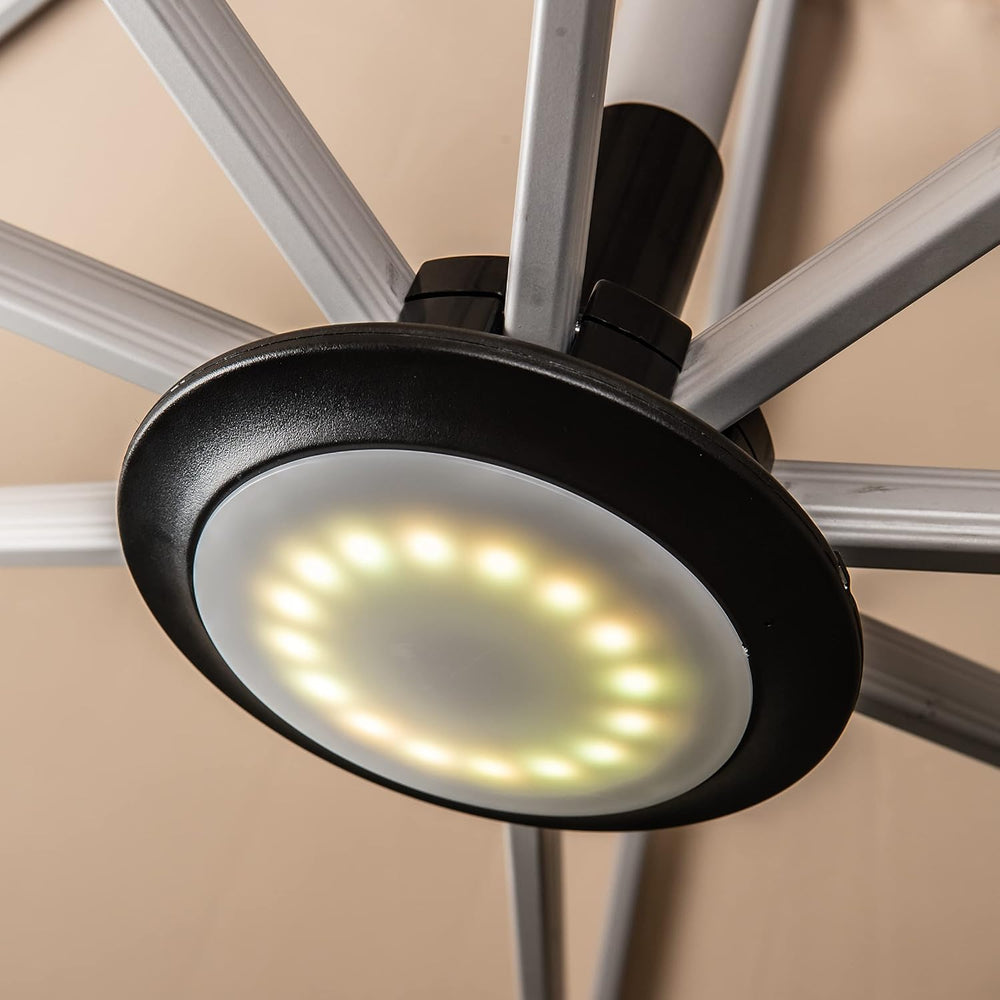 PURPLE LEAF LED for Patio Umbrellas, Camping Tents or Outdoor Use