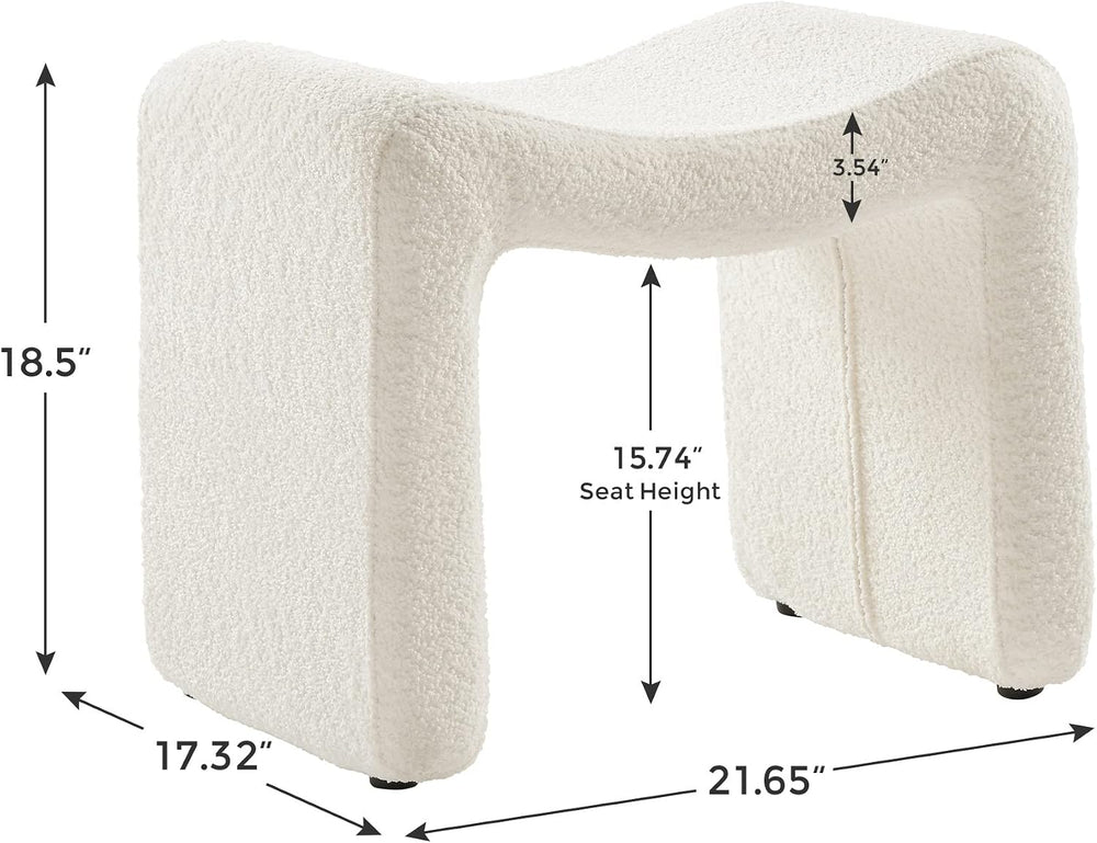 VANOMi Small Footstool Ottoman, Multi-Functional Modern Foot Stool, Sofa Foot...