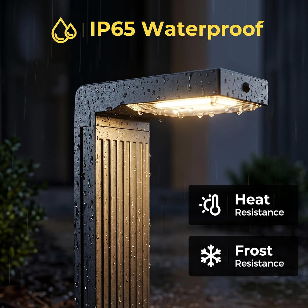 COXSENI Motion Sensor Solar Pathway Lights Outdoor,6 Working Modes,4 Pack