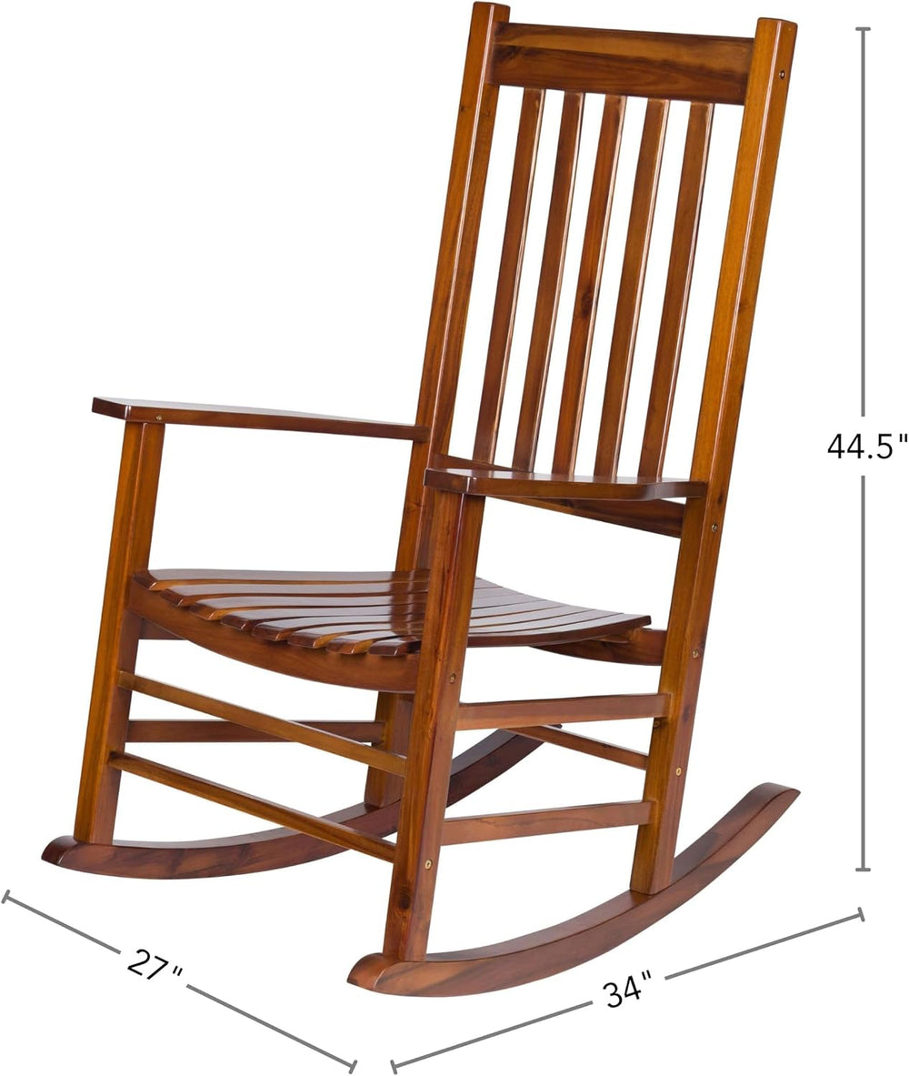 Shine Company Vermont Rocking Chair, Classic Oak