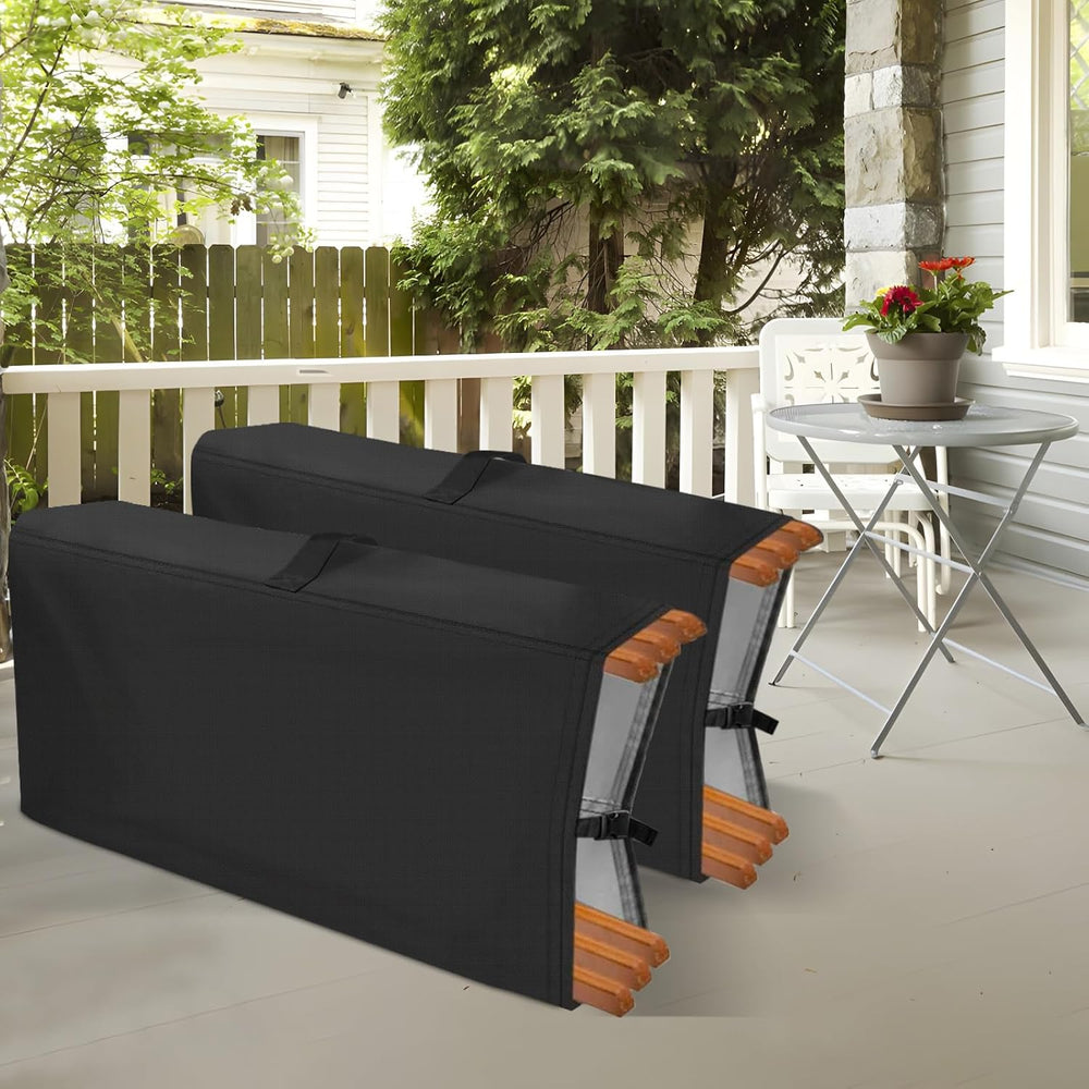 AKEfit Folding Chair Storage Bag for 2 Pack,600D Heavy Duty Waterproof for Pl...