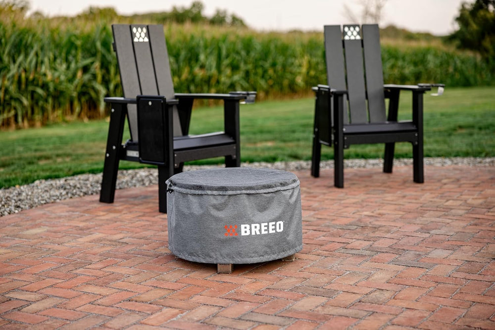Breeo X Series Fire Pit Cover for X24 - 27.5 in with Anti-Sag Support
