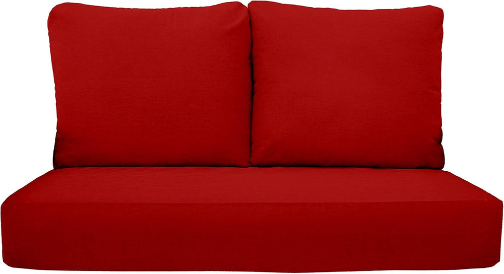 RSH DECOR: Deep Seating Loveseat Cushion Set | 46" x 26" Loveseat |...