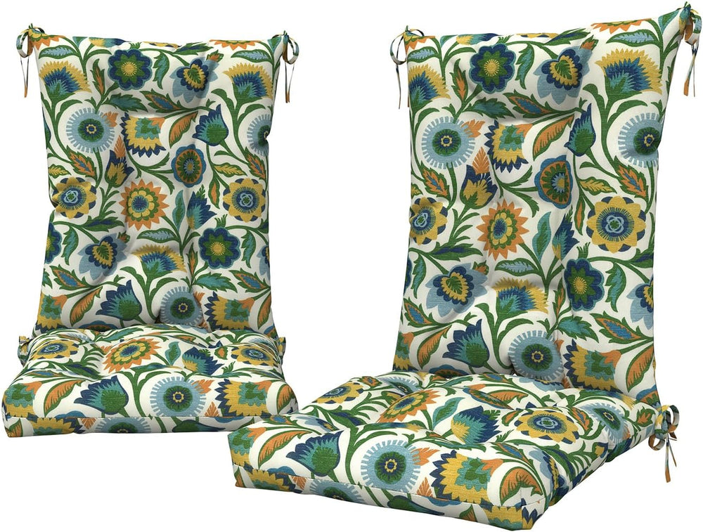 DYTXIII Set of 2 Rocking Chair Cushions for Outdoor/Indoor Use,Water Resistan...