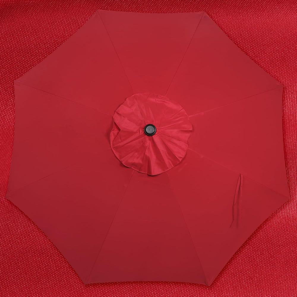 Blissun 9' Outdoor Patio Umbrella, Outdoor Table Umbrella, Yard Umbrella,...