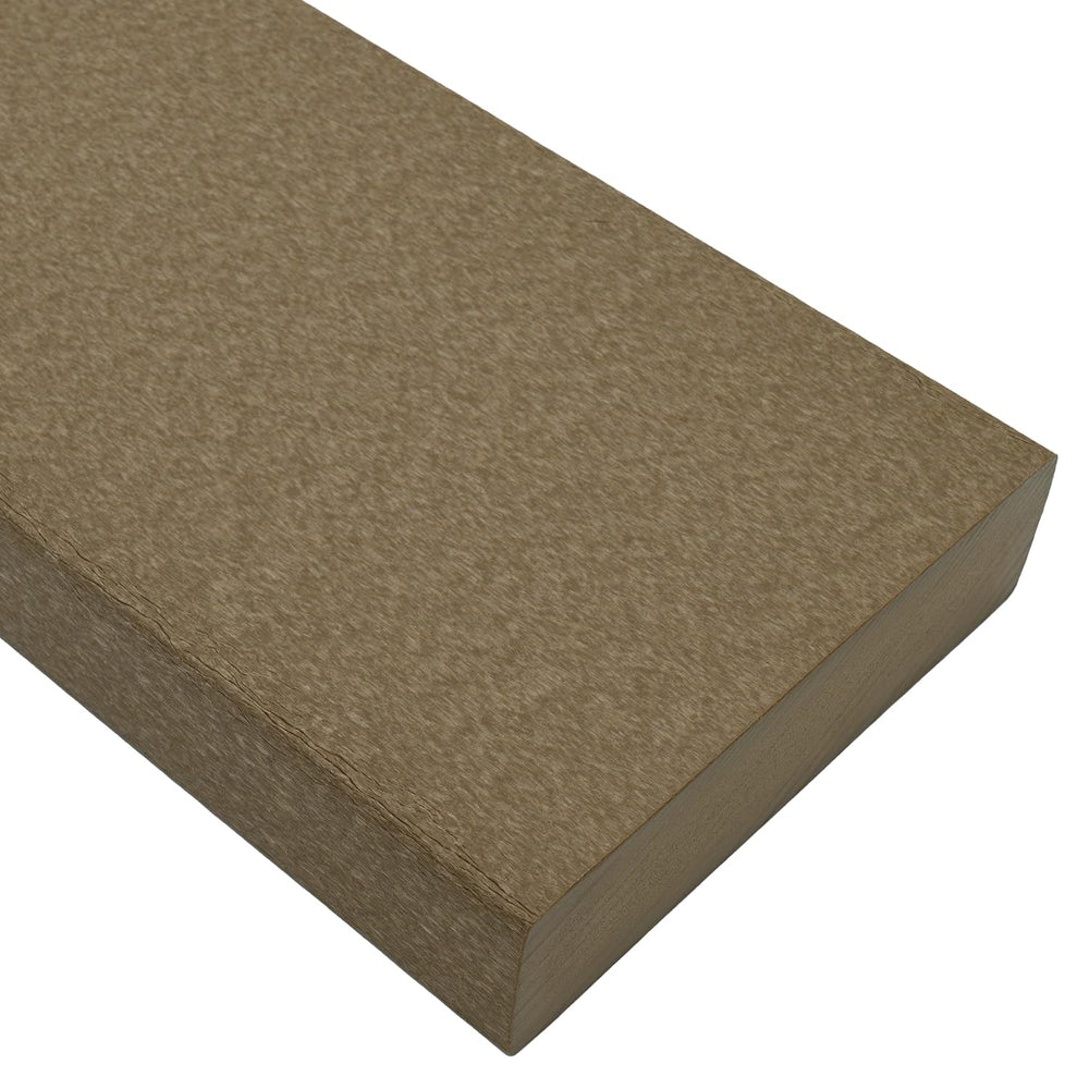BuyPlastic Tangent Poly Lumber - Weathered Wood, 1x6 (0.75" x 5.5")...