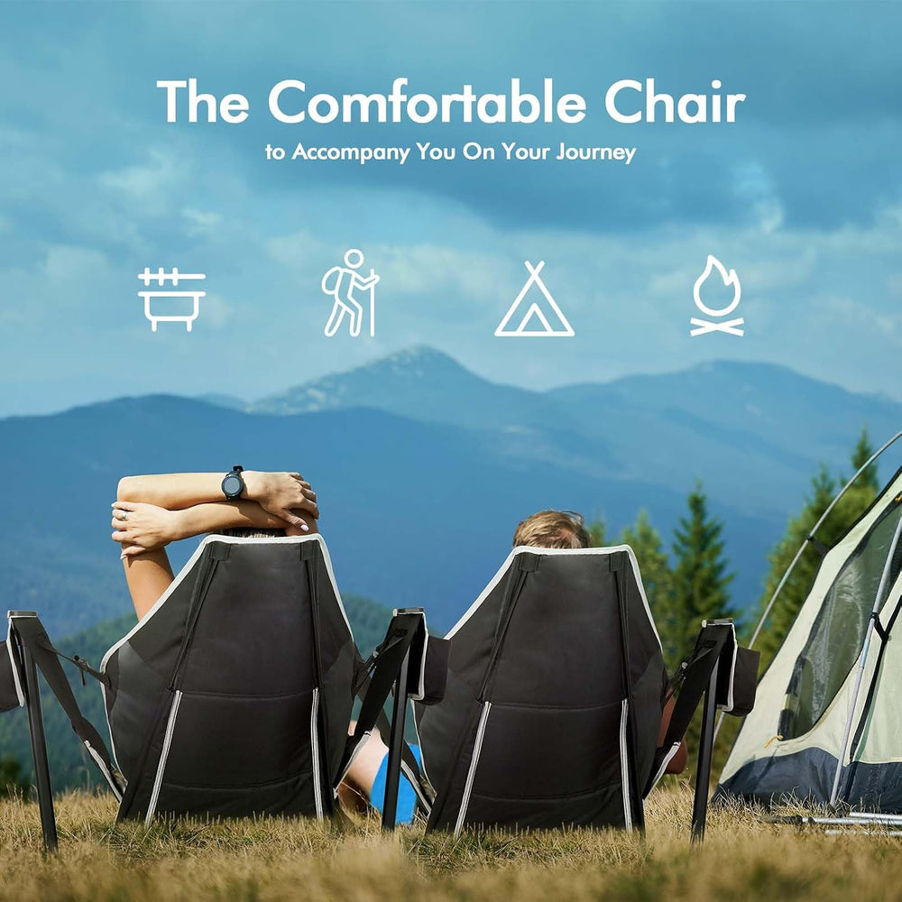AKSOUL Hammock Camping Chair Swinging: Foldable & Portable Swing Chairs w...