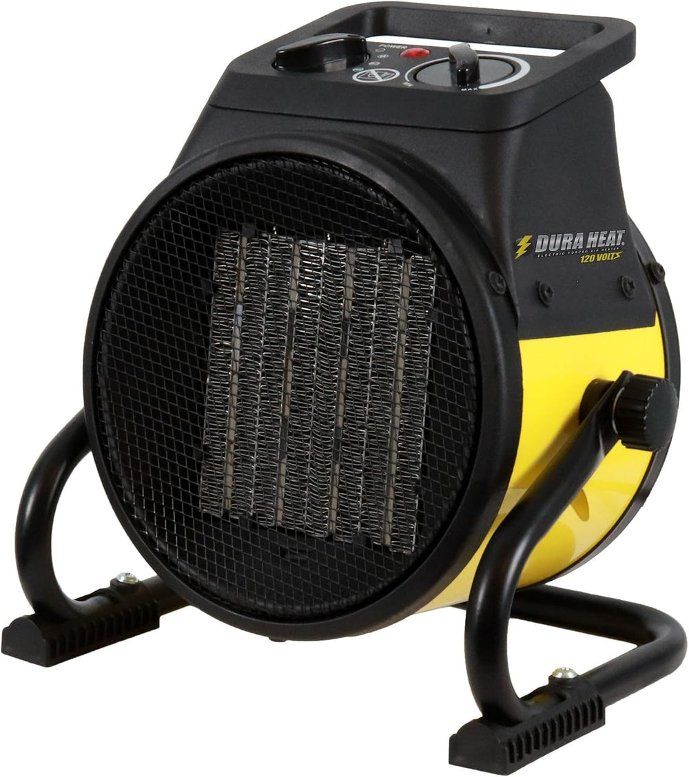 Dura Heat EUH1465 Electric Forced Air Heater with Pivoting Base 5,120 BTU, Ye...