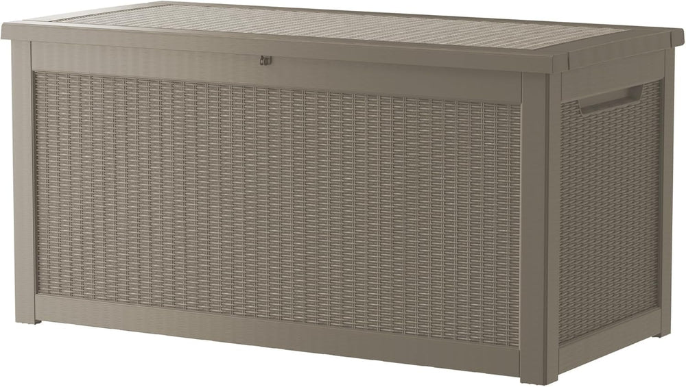 320 Gallon Outdoor Storage Box Wateproof, Extra Large Storage Organizer for P...