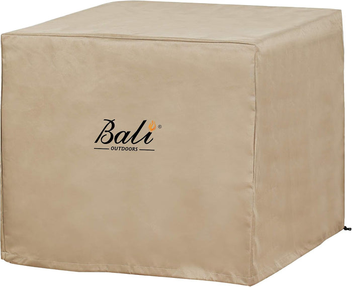 BALI OUTDOORS 32 Inch Square Patio Fire Pit Table Cover