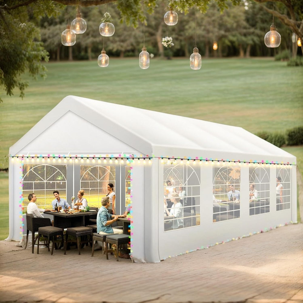 TOOLUCK 13x26 Party Tent Heavy Duty Waterproof(Better Than Galvanized), Outdo...