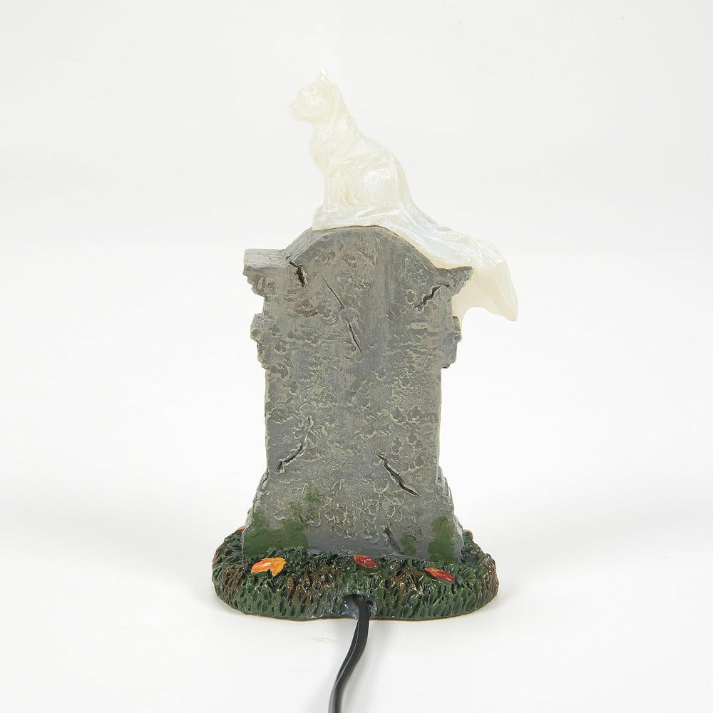 Department 56 Village Collection Accessories Halloween Kit E. Kat Cat Ghost o...