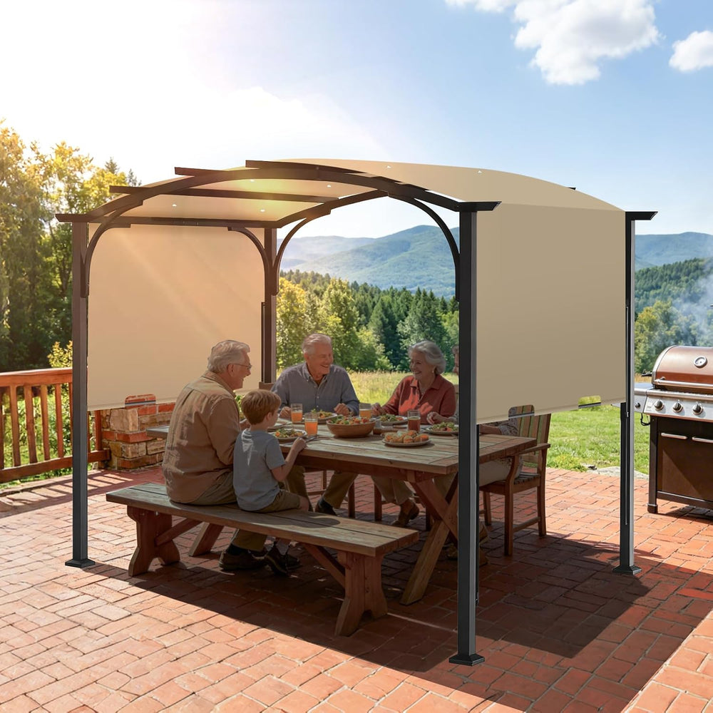 slashome 200" x 103" Pergola Replacement Canopy, Fits L-PG152PST-B,...