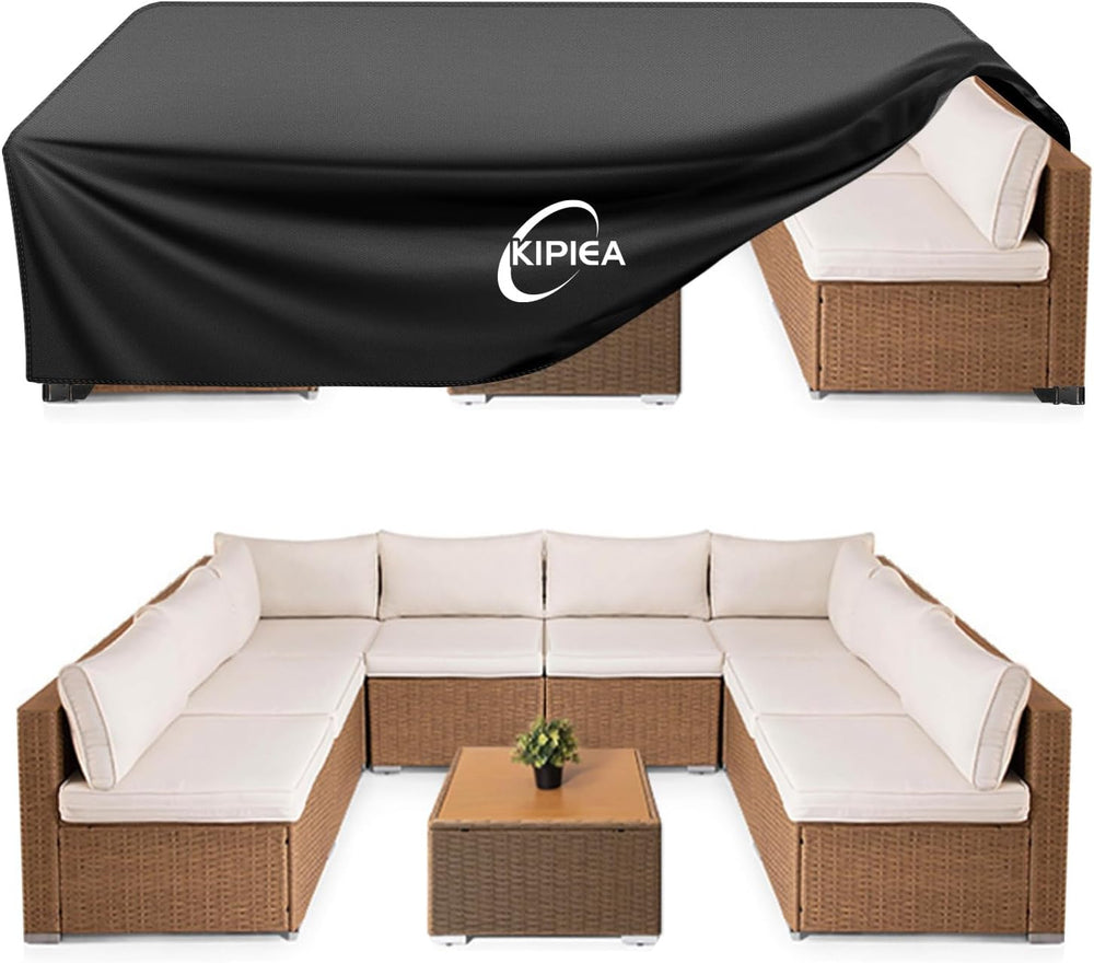 Kipiea Outdoor Furniture Covers Waterproof, 420D Heavy-Duty Patio Furniture S...