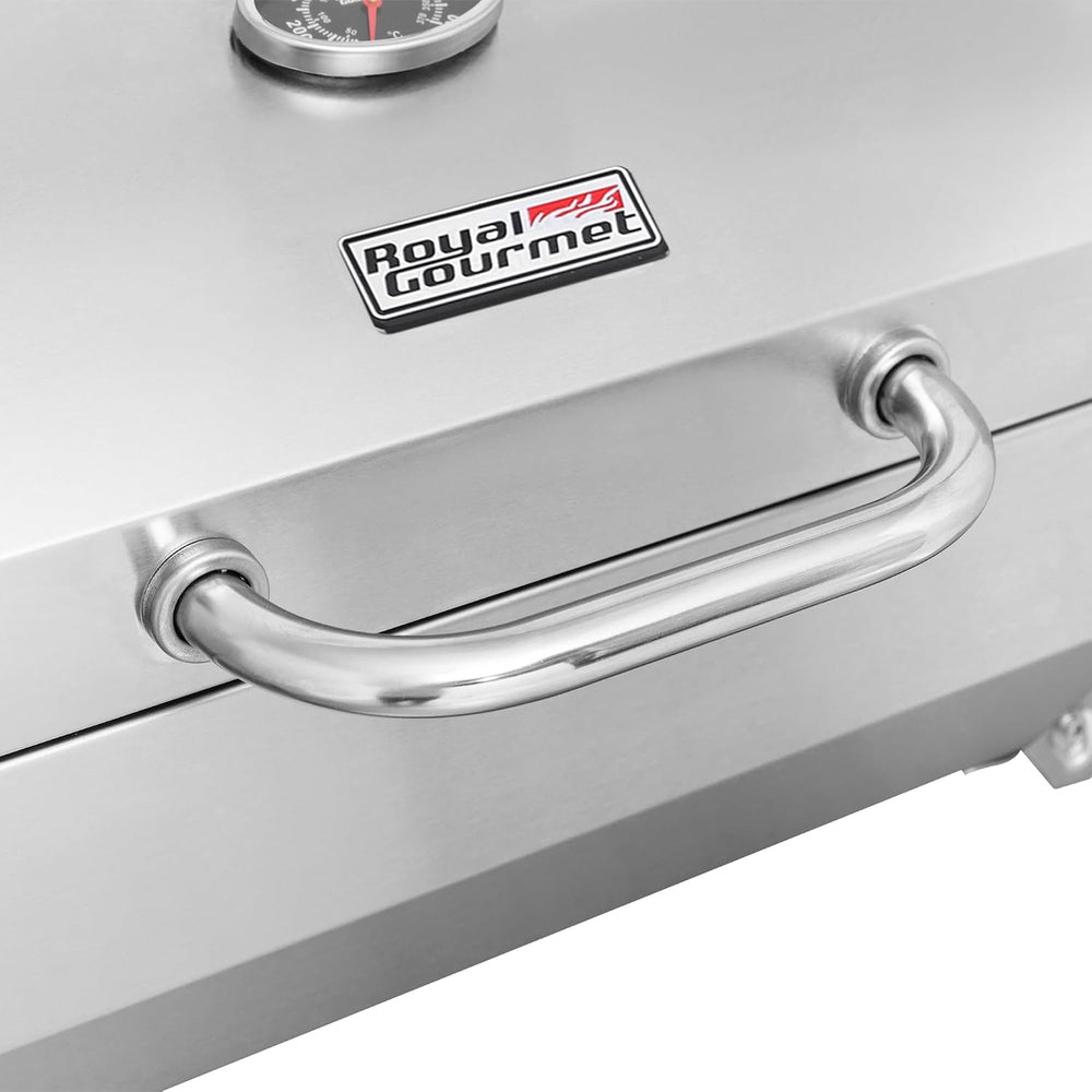 Royal Gourmet GT1001 S/S Portable Propane Gas Grill with Folding Legs