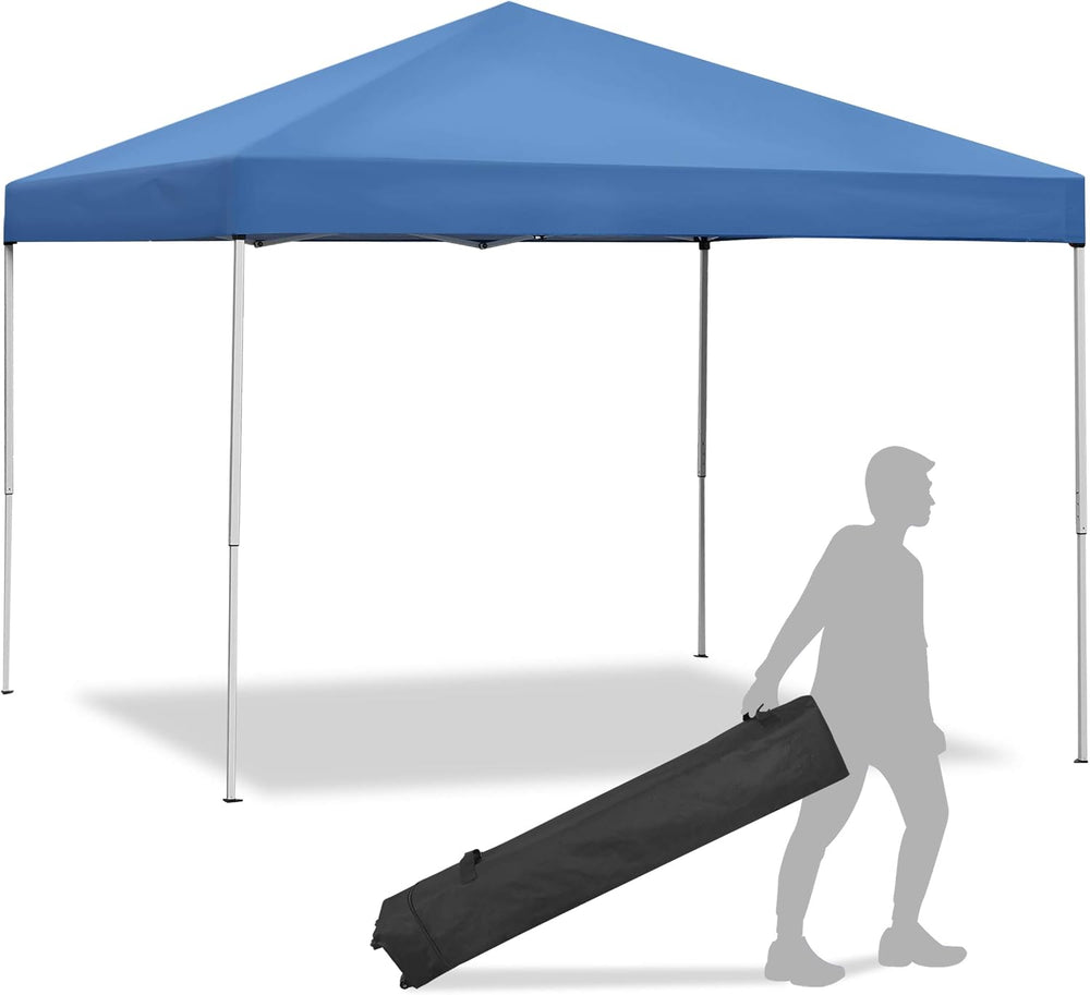 JupiterForce 10 x 10 Pop Up Height Adjustable Canopy Tent Sun Protection Wate...
