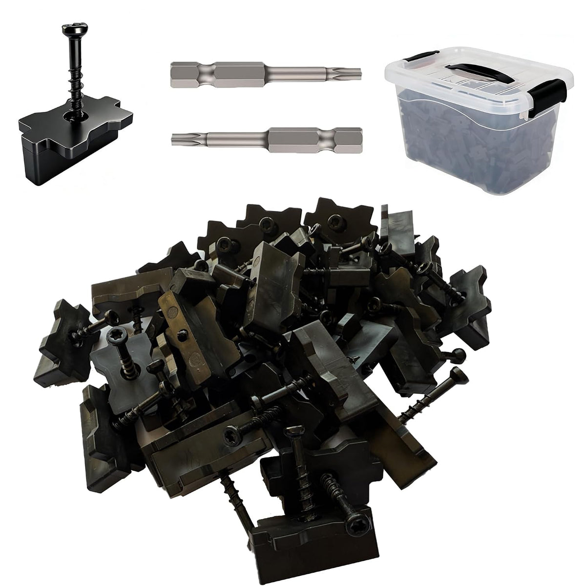 hidden deck fasteners for decking board,composite deck clips, main product view