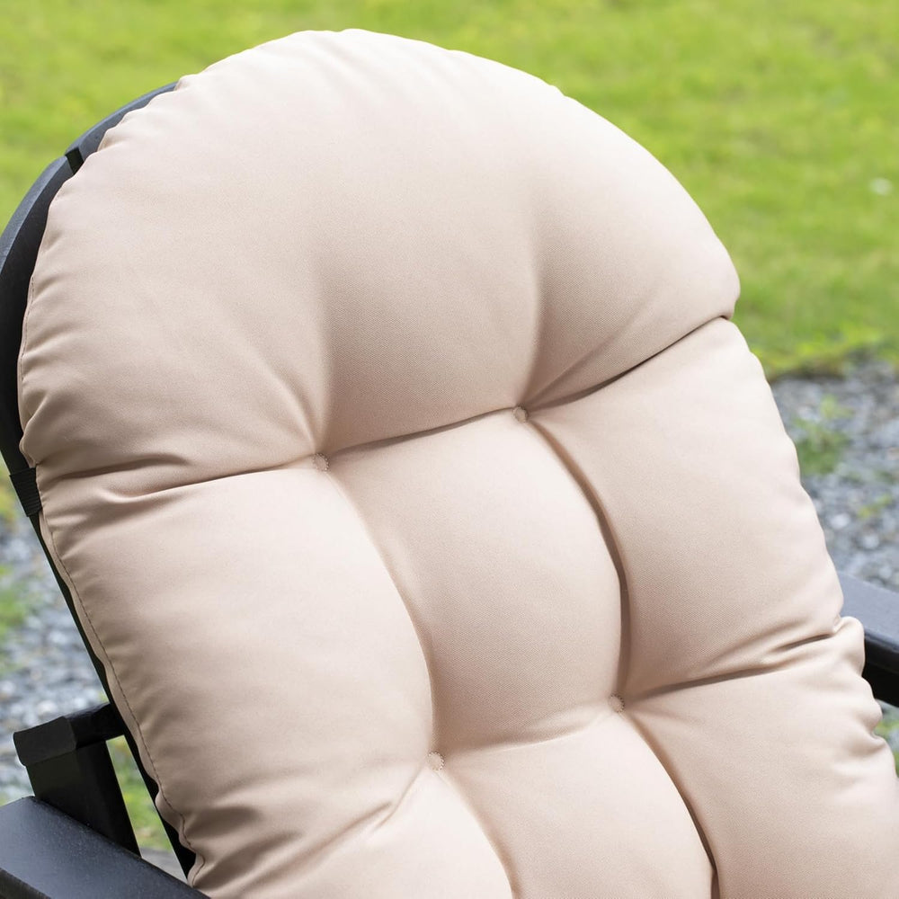 nalone 2 Pack Adirondack Cushion Rocking Chair Cushions High Back Adirondack ...