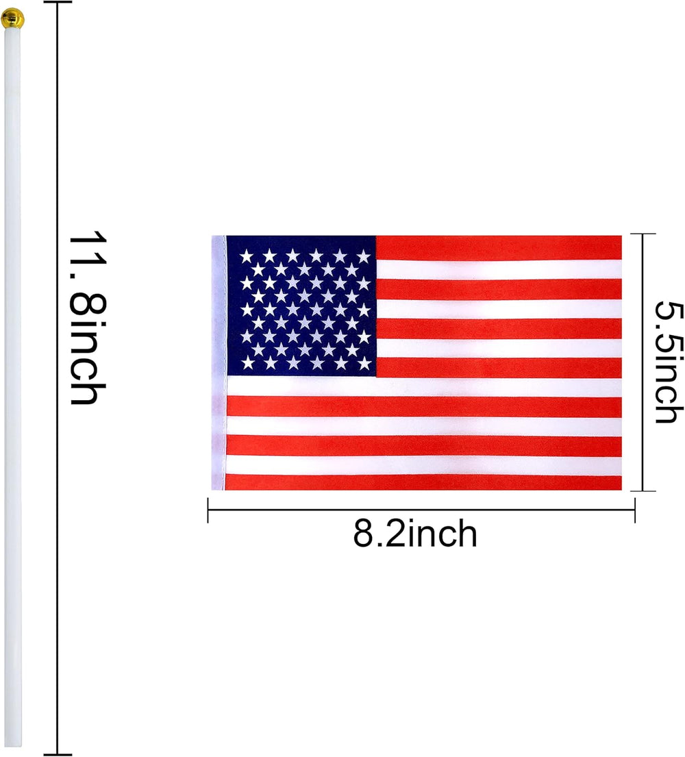 WEITBF 200 Countries International Flags of the World Small Mini Hand Held Fl...