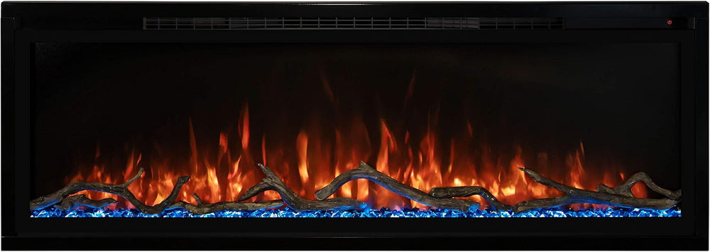 Modern Flames Spectrum Slimline Reliable Electric Fireplace | Customizable Hy...