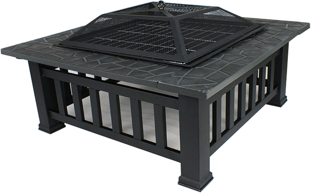 F2C Outdoor Heavy Steel Fire Pit Wood Burning Fireplace Patio Backyard Heater...