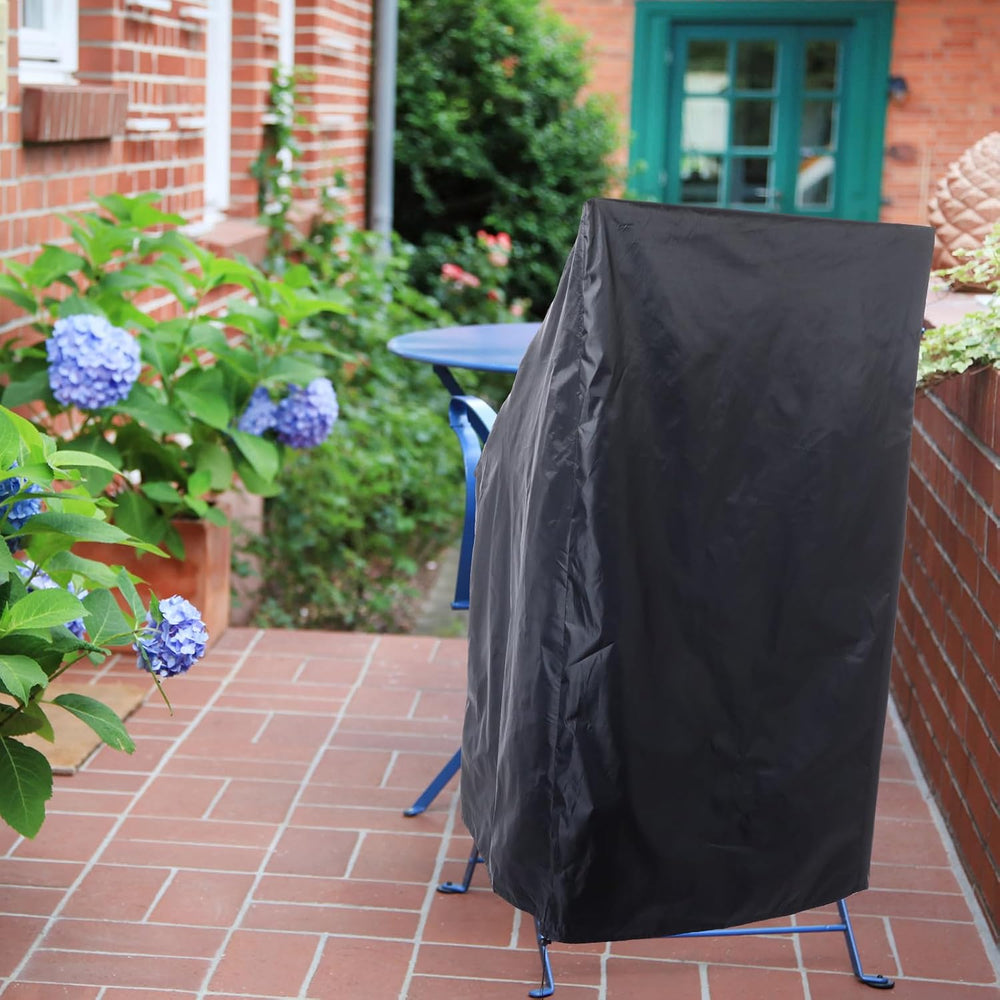 High Back Patio Chair Covers Waterproof 210d, 26w x 26d x 49h in, 4 Pack
