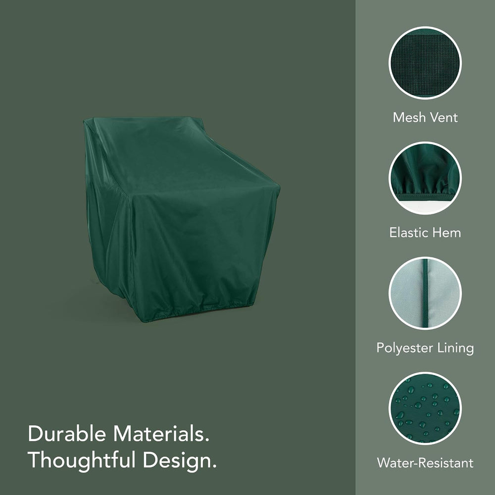 Covermates Classic Sq. Adirondack Cover – 28Wx34Dx52H, Green
