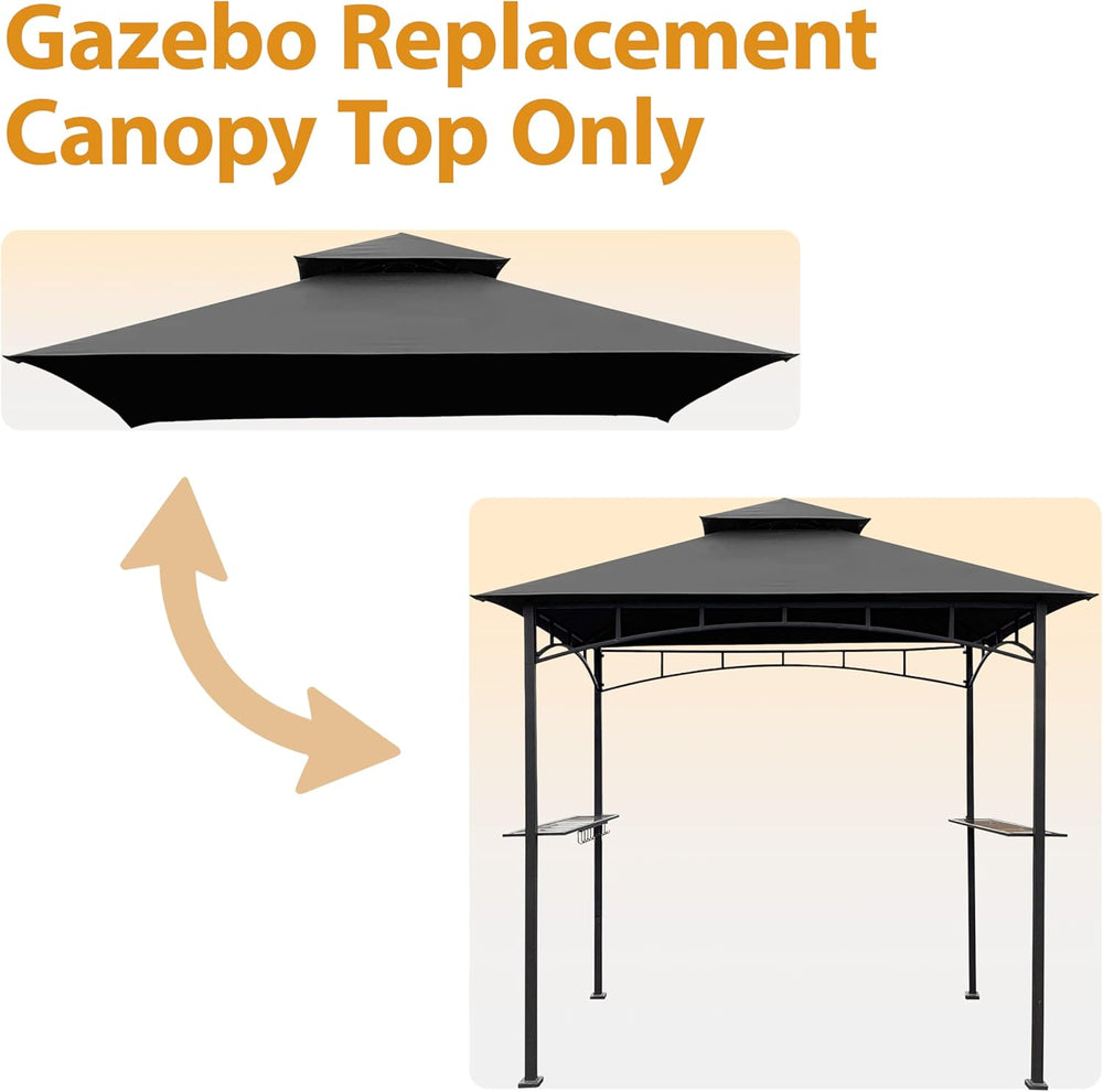 Coastshade Replacement Gill Gazebo BBQ Canopy Top for Model #L-GG001PST-F,8x5...