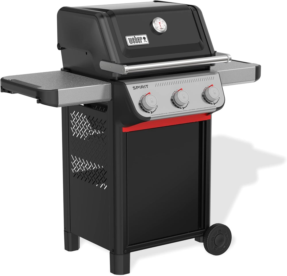 Weber® Spirit E-310 Gas Grill, Outdoor Cooking, Small Propane Grill, Black