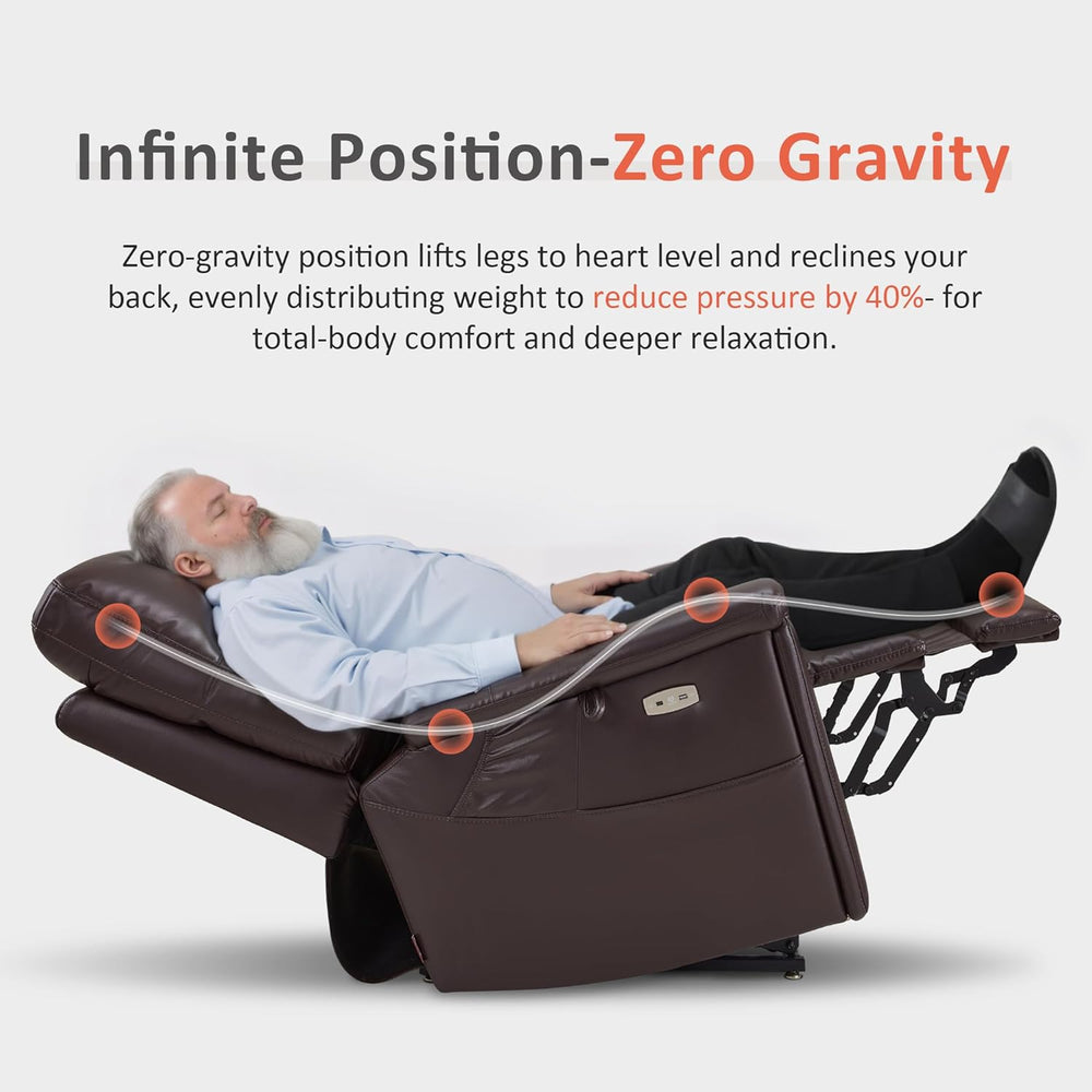 MCombo 500lbs Heavy Duty Lift Chair for Elderly, 28" Extra Wide Seat R7777
