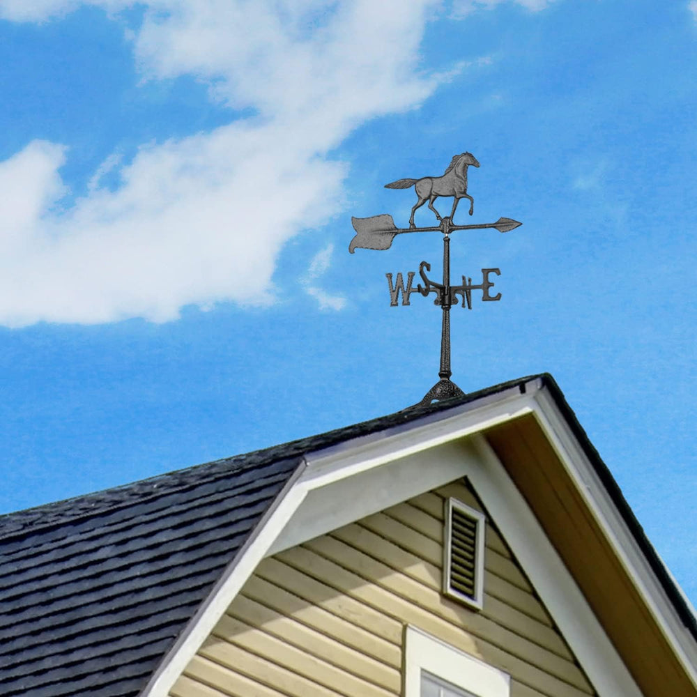 Whitehall Products Horse Accent Weathervane, 24-Inch, Black