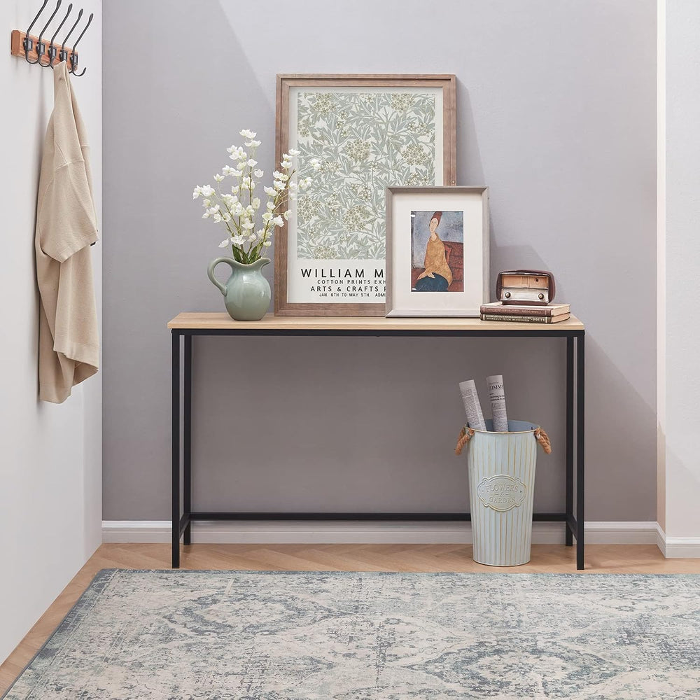 Lifewit 39.4 Inch Console Table Narrow Sofa Table with Metal Frame for Living...