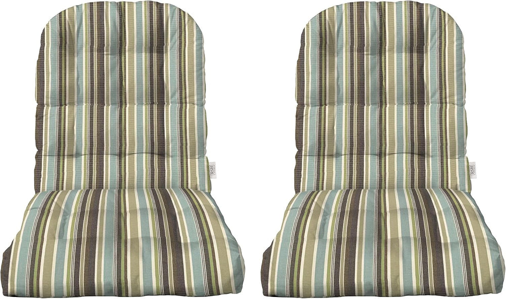 RSH DECOR: Sunbrella Tufted Adirondack Chair Cushions Set of 2 | Sunbrella Pe...