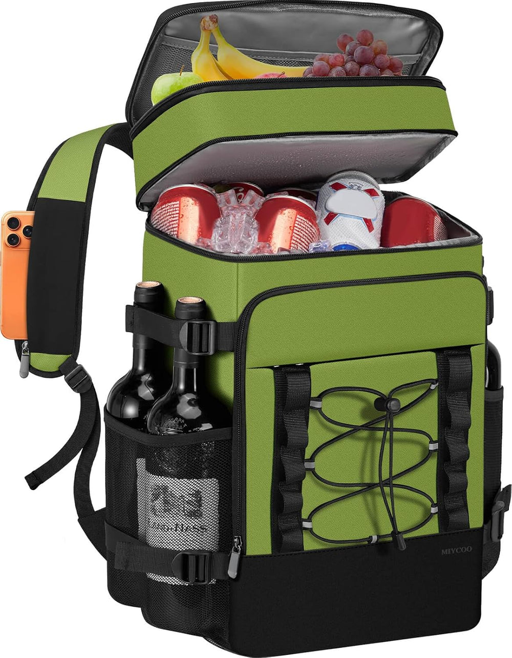 MIYCOO Cooler Backpack - 40 Cans Insulated Backpack Cooler for Men Women
