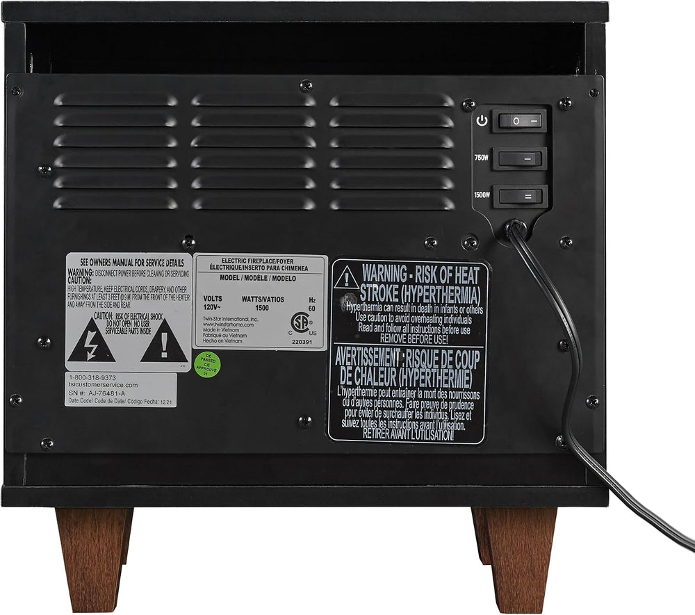 duraflame® Electric Fireplace Portable Space Heater