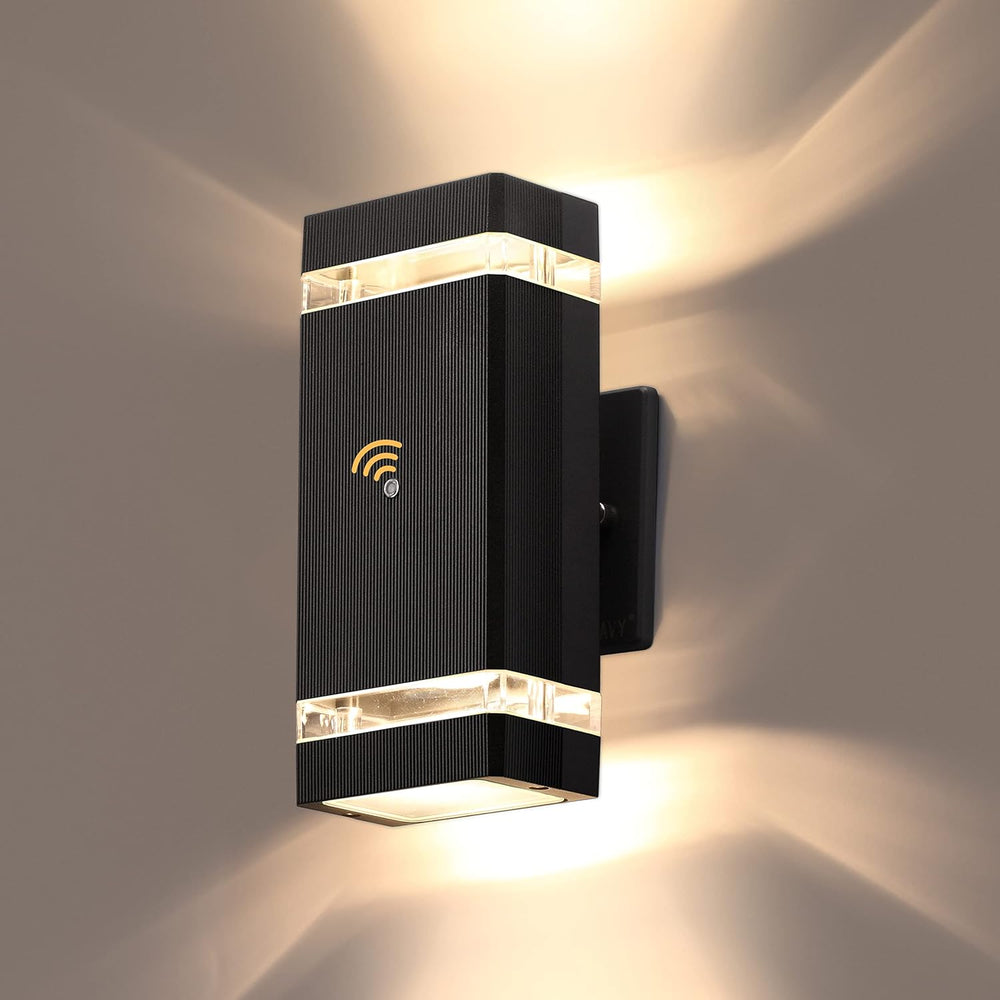 LMP Dusk to Dawn Outdoor Lighting,Aluminum IP65 Waterproof Wall Porch Light