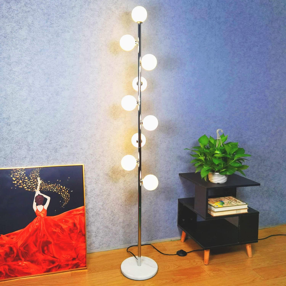 Hsyile Modern Creative Floor Lamp for Living Room,Bedroom,Office,Globe High P...