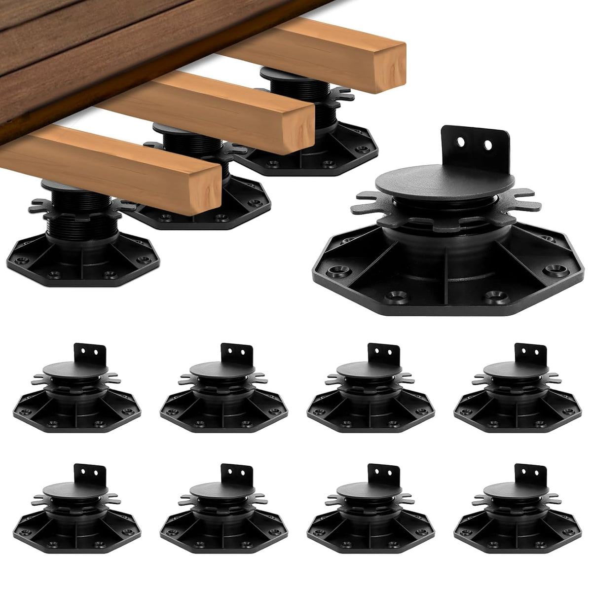adjustable deck support pedestal, 1-3/16" to 2-3/4"(30-70mm), main product view