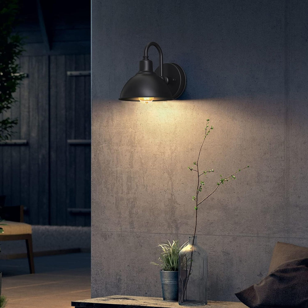 Barn Light Gooseneck Light, Small Farmhouse Outdoor Lighting