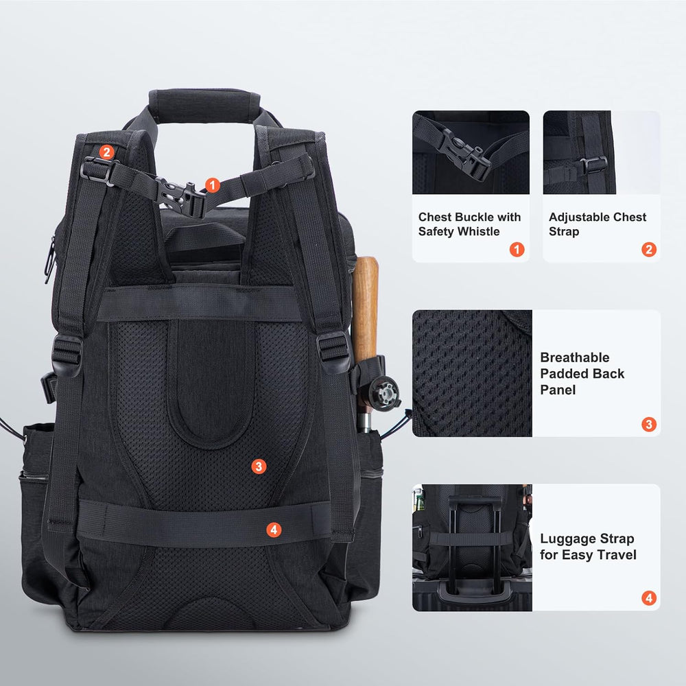 Backpack Coolers Insulated Leak Proof 38cans Soft Insulated Cooler Backpack f...