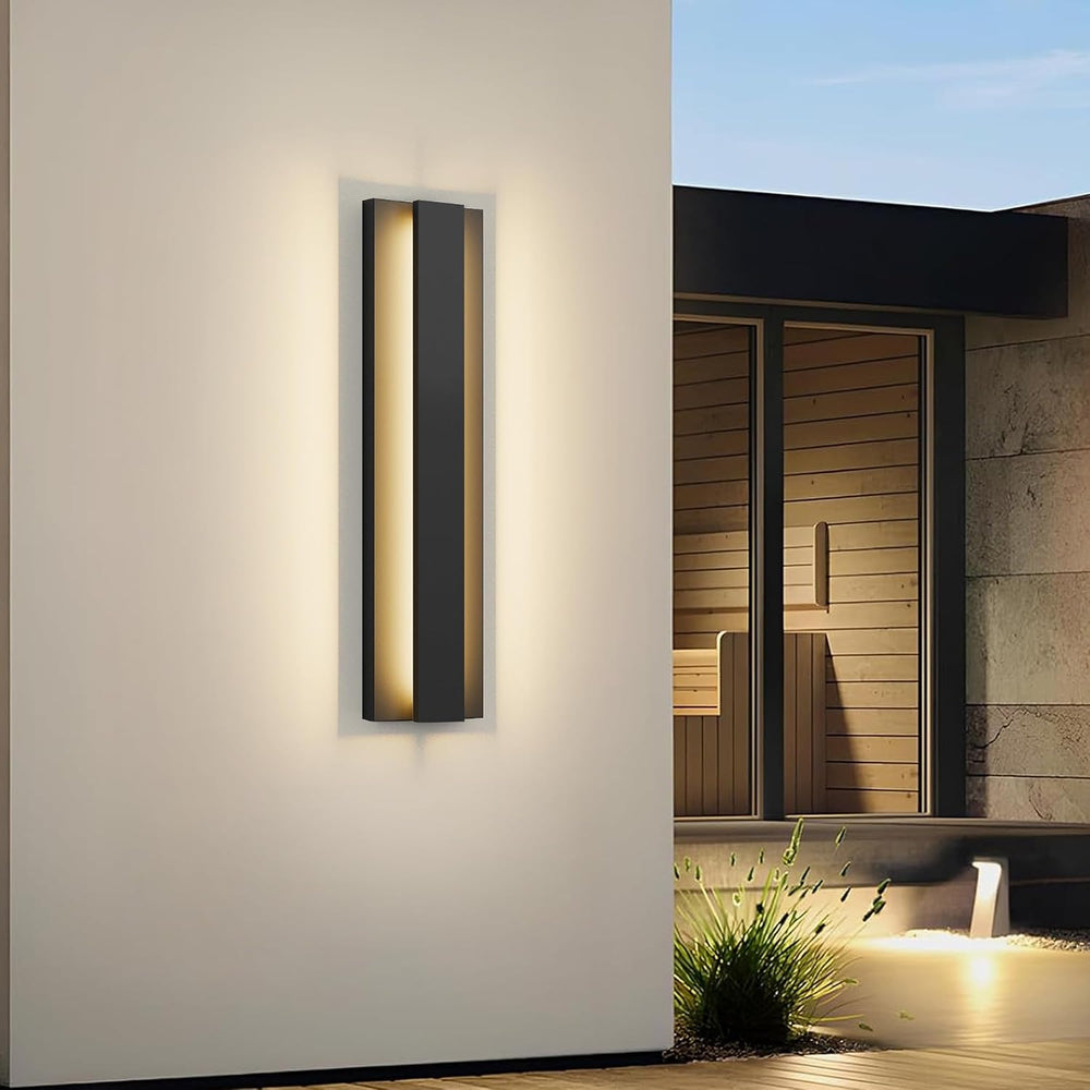 LamQee 18.5 Inch Modern Outdoor Wall Lights Exterior Lighting Fixtures, 3000K...