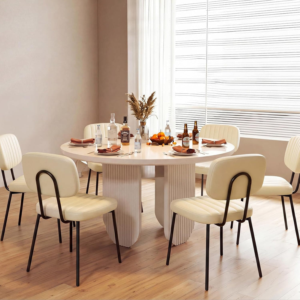 OLIXIS Dining Chairs Set of 6, Mid Century Modern Kitchen Chairs