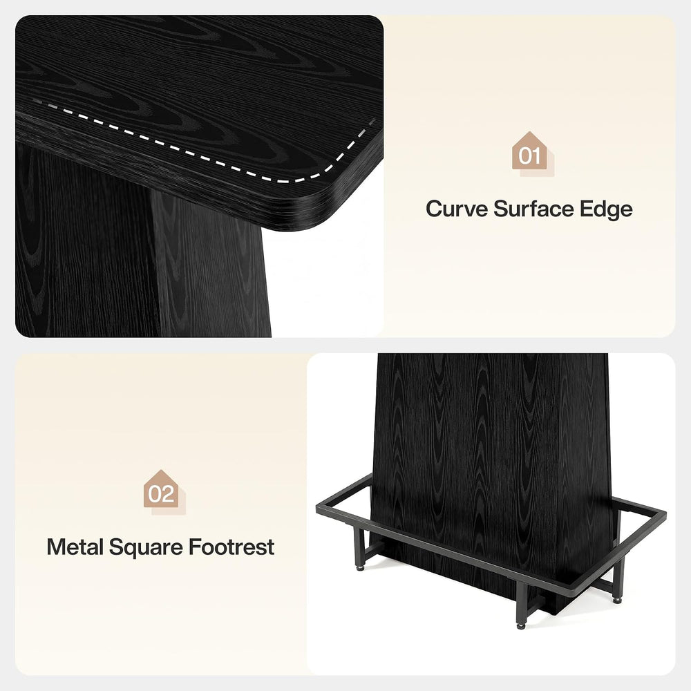 Tribesigns 47" Bar Table, Set of 2