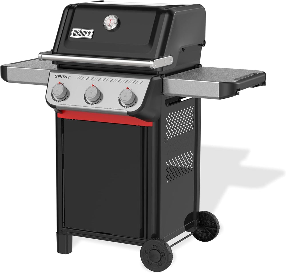 Weber® Spirit E-310 Gas Grill, Outdoor Cooking, Small Propane Grill, Black